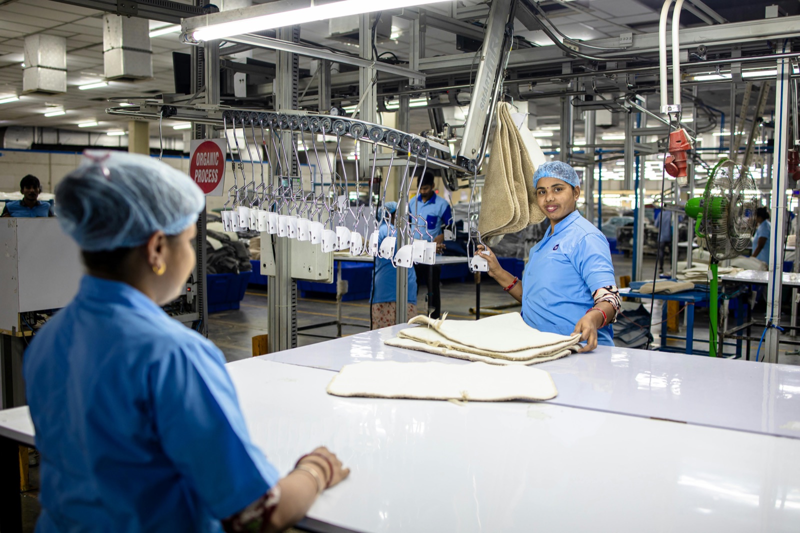 Clean lean manufacturing production line for enterprise ISO certification