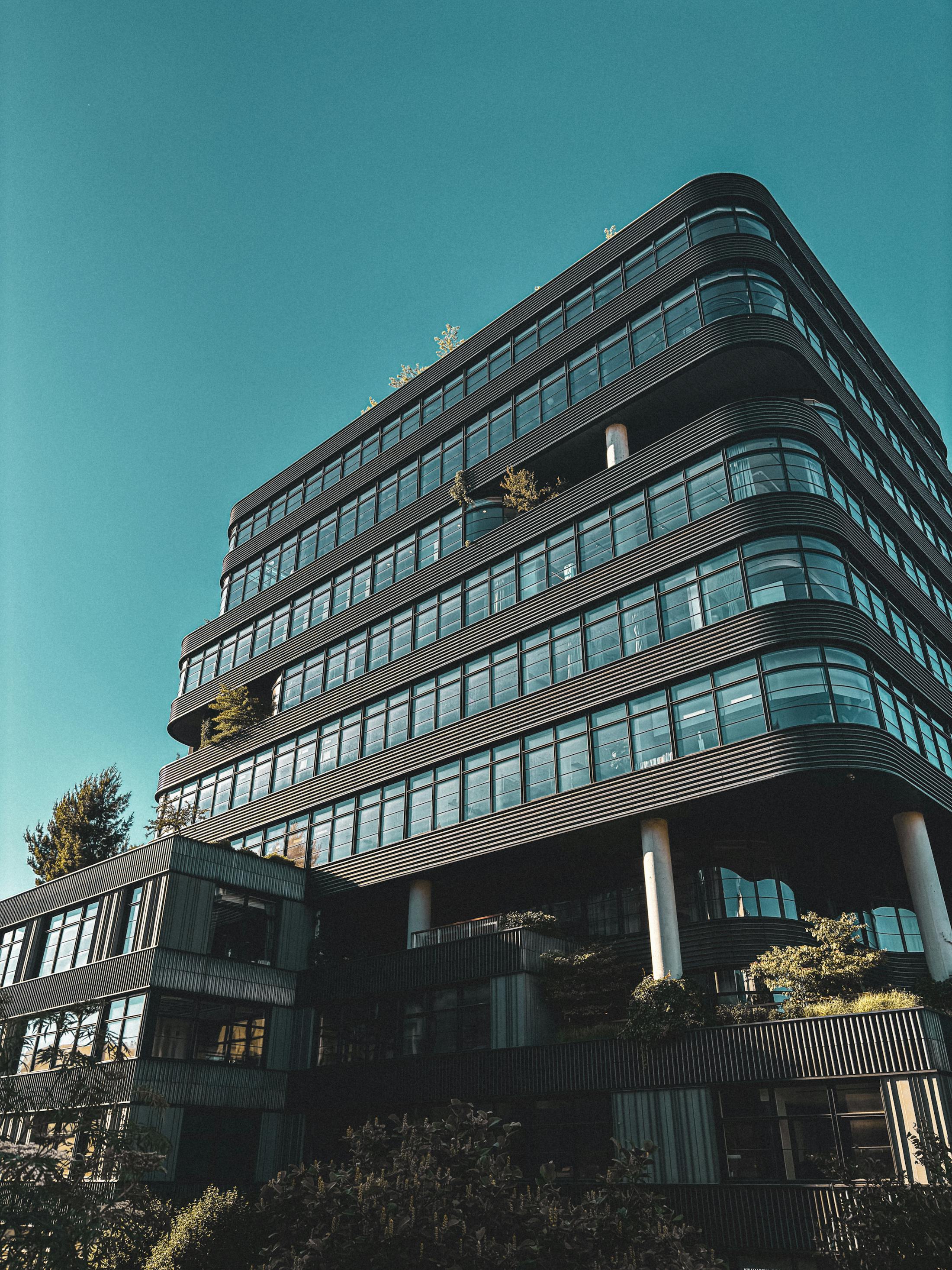 Commercial banking office building